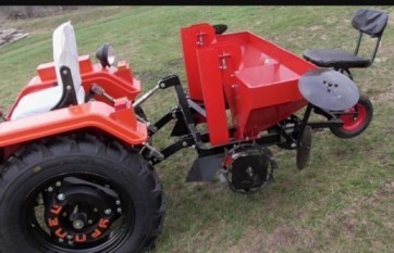 Planter a mini traktorok saját kezűleg