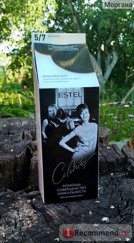 hajfesték Estel híresség - «nezhdanchik származó Estelle, hang csokoládé” vásárlói vélemények
