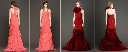 Vörös ruha Photo 2017 modellek és tartozékok