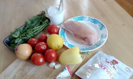Párolt csirkemell joghurt - egyszerű receptek