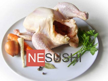 Csirke főtt teljes (főtt bontott csirke) Csirke főtt teljes