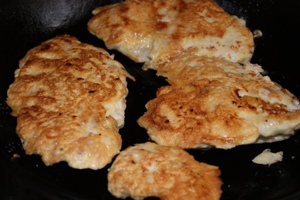 Csirke tésztában (filé) - Photo-lépésre főzés receptek