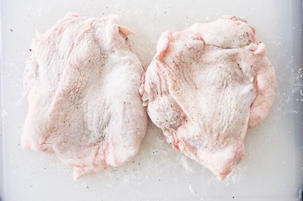 Csirke sült a kemencében parmezános recept egy fotó