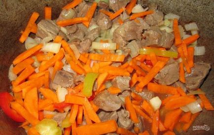 Laghman klasszikus - lépésről lépésre recept fotó (főzés) Laghman klasszikus - lépésről lépésre recept fotók