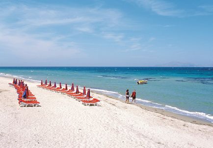A legjobb strandok Görögországban homok, fehér homok, kavics, a gyermekek