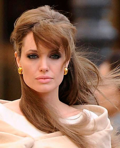 Smink Angelina Jolie - lépésről lépésre, fotó leckét, a film turista