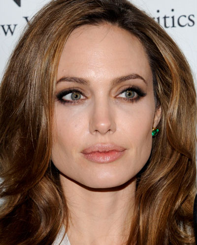 Smink Angelina Jolie - lépésről lépésre, fotó leckét, a film turista
