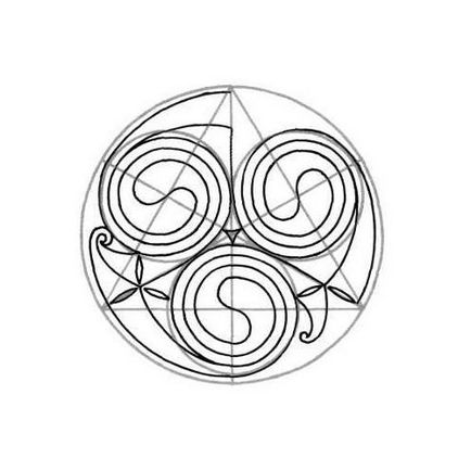 Számos eljárás rajz spirálok Celtic dísztárgyak (rajz) Számos módszer rajz spirál kelta díszek