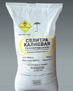Kálium-nitrát - oldat készítmény alkalmazása