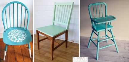 Mi frissíteni a régi székek - a mester osztály, előtti és utáni képek, gondolatok