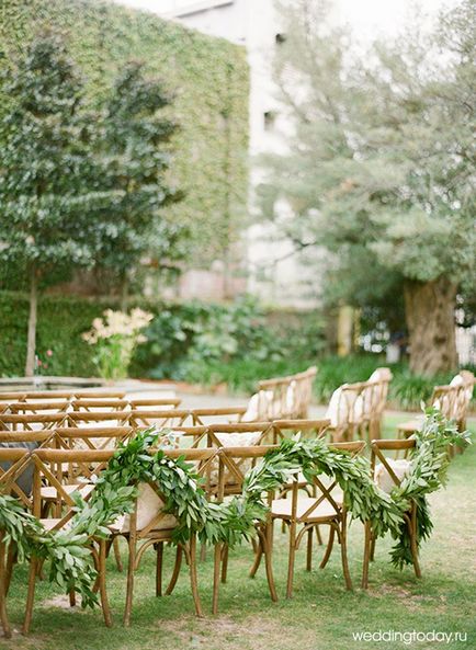 Regisztráció egy görög stílusú esküvő