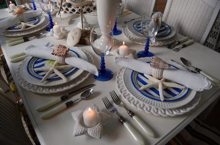 Esküvői asztal kialakítása saját kezűleg, utasítások