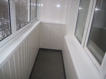 Fejezd be a loggia műanyag panelek erkély kezét, lépésről lépésre a bőrön, és videó (panelek) Fejezd be a loggia műanyag panelek erkély kezét, lépésről lépésre a bőrön, és videó