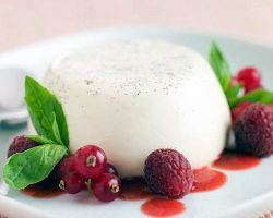 Panna cotta recept