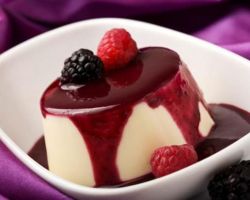 Panna cotta recept