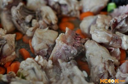 Csirke szósz tészta - egyszerű és finom receptet egy fotót, hogyan kell főzni