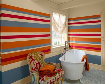 Festés fürdőszoba falai 5 ajánlásokat a választott festék és a munkavégzés