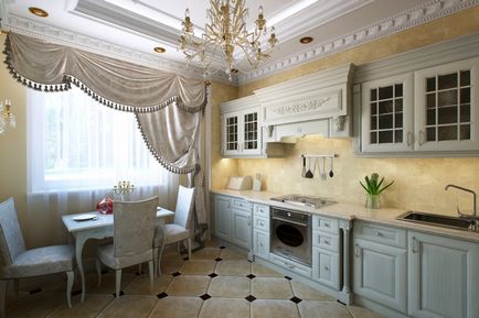 Példák konyhák (60 fotó), hogyan lehet a javítást és design a belső tér egy kis konyha
