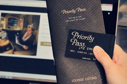 Priority Pass prémium megtakarítási bankkártya, hogyan juthat