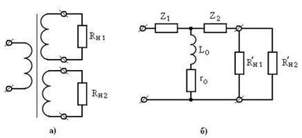 Működési mód és áramköri a transzformátor