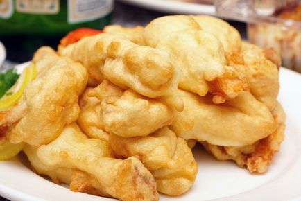 Hal a tésztát - receptek hal tésztában - hogyan kell főzni hal