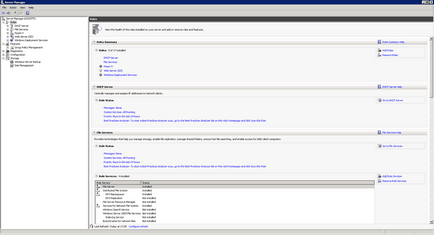 Server Manager a Windows Server 2012 R2 (szerver) Server Manager a Windows Server 2012 R2