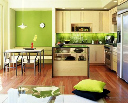 A kombinációs zöld belső színkombinációk dizájnszobák
