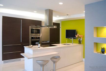 A kombinációs zöld belső színkombinációk a design a szobában (kombinált) A kombinációs zöld belső színkombinációk dizájnszobák