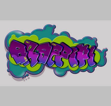 Készítsen Graffiti Szöveg Photoshop