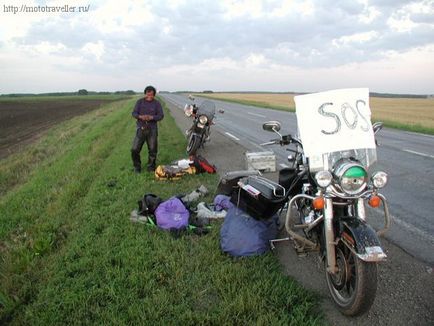 Babonák, hagyományok és jelei motoros egy motorkerékpár utazás, és nem csak