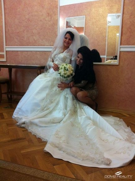 Esküvői Tigran salibekova és Julia Kolisnichenko
