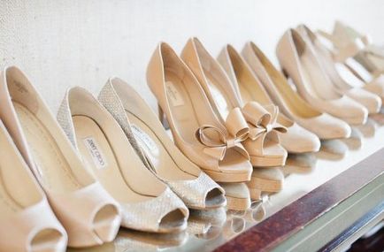 Esküvői cipők - fénykép divatos stílusú cipő 2017
