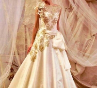 Esküvői ruha színe világos alternatívát fehér kép a menyasszony!