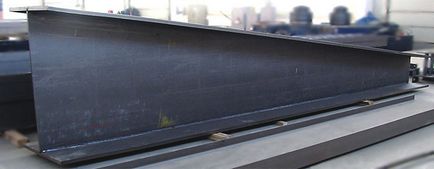 Hegesztett gerenda - technológiai, gyártási (gerenda) Hegesztett gerenda - technológiai, gyártási