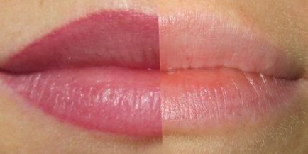 Lip Tattoo különböző technikák és színek, ár, fotó előtt és után mikropigmentirovaniya