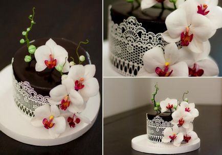 Sütemények friss virágok és fotó tippek