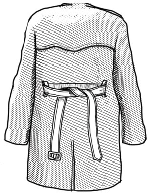 Három módon, hogy szépen kötni öv kabát (DIY)