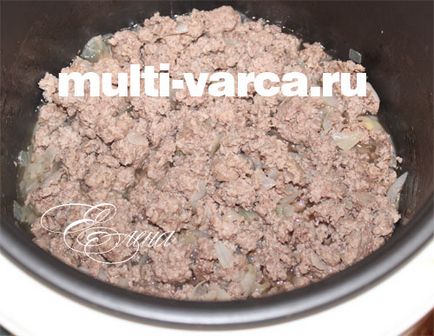 Hús pörkölt burgonya multivarka (burgonya) Sült burgonya hússal multivarka