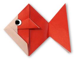 Lessons diagram origami papír állatok (Material színes papír) Lessons rajzok Origami papír állatok