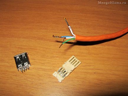 USB hosszabbító csavart érpáras saját kezűleg