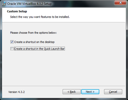 A virtuális gép (VirtualBox virtuális gép) virtuális gép