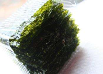 Nori alga - előnyei és hátrányai, fotók levél, valamint a receptek