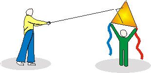 Kites (fűzés) sárkányok