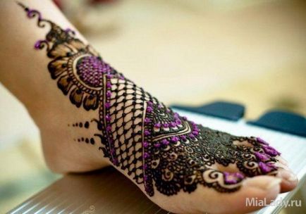 Henna tetoválás otthon