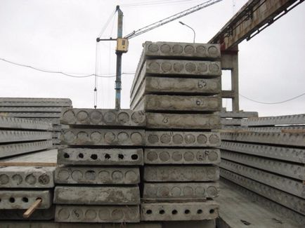 Beton típusok és szerelése a monolit (átfedés) Beton típusok és szerelése a monolit