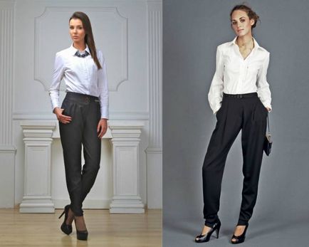 Női nadrágok banán választhat elegáns modell (nadrág) Női nadrágok banán választhat elegáns modell