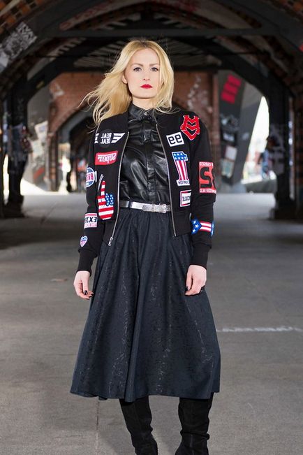 Női bomber dzsekik 2017 fotó, mit viselnek a tavaszi, őszi és téli divat bombázó