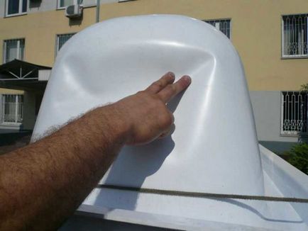 Акрилов елемент в инсталация за баня със собствените си ръце