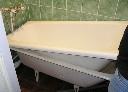 Акрилни лайнер в банята - е прост и икономичен начин за възстановяване на водопровод
