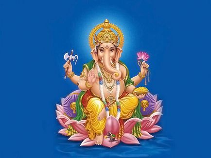 Бог Ганеша - слон индийската мъдрост, изпълняващи желания